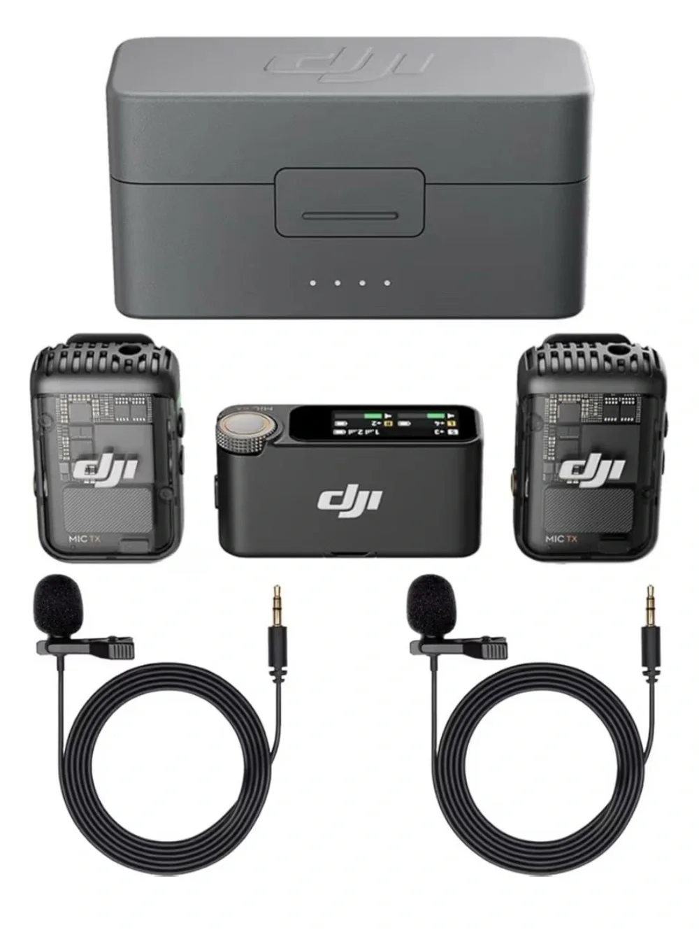 DJI Mic 2 Wireless Microphone System - Black